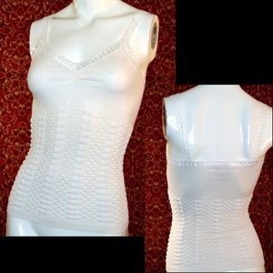 GRIP stretch lace strap bodycon blouse ONE SIZE⤵️📧